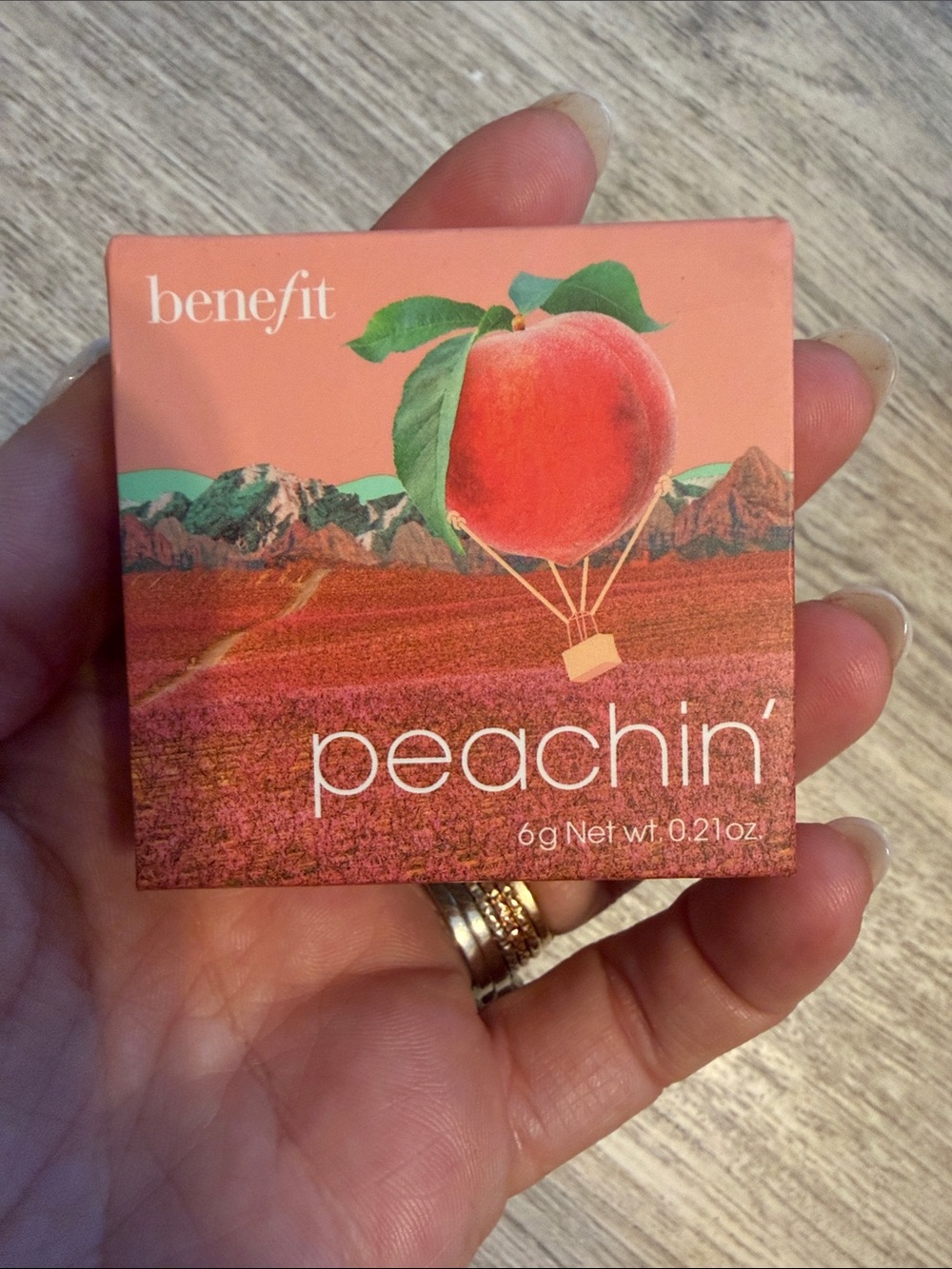 Benefit Peachin' Blush - Peach Pink Shade $34 retail